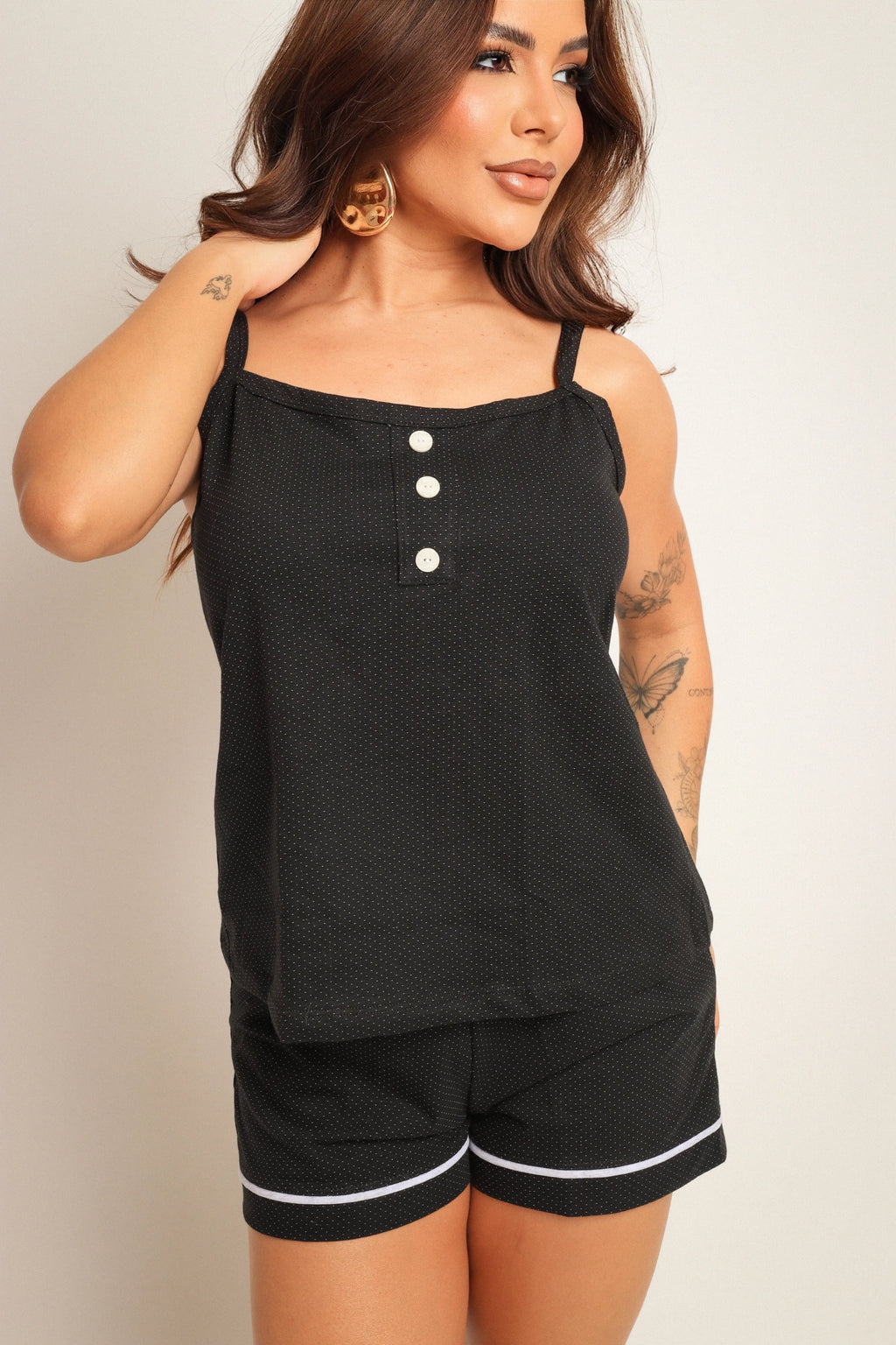 Baby Doll Confort Feminino 100% Algodão