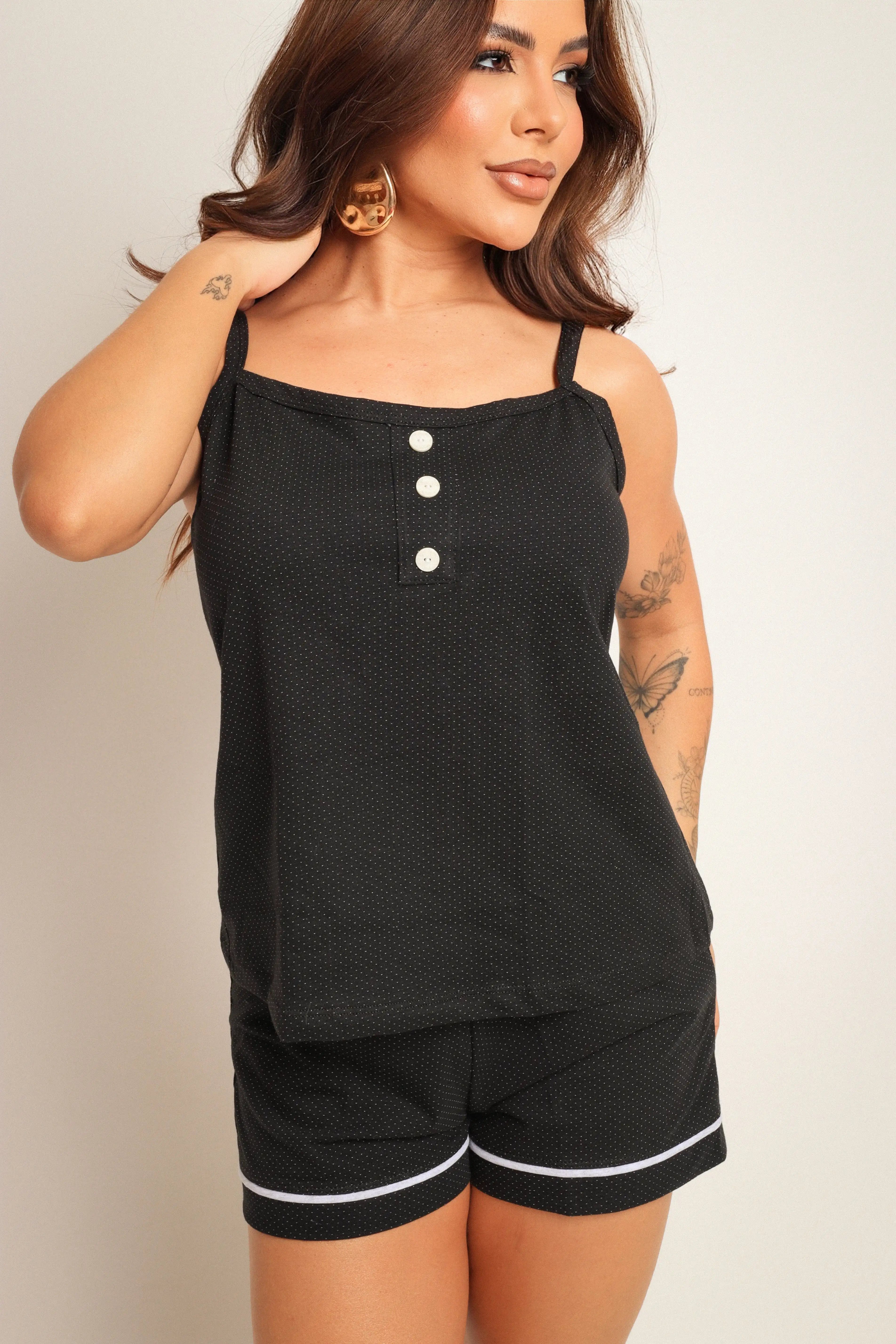 Baby Doll Confort Feminino 100% Algodão